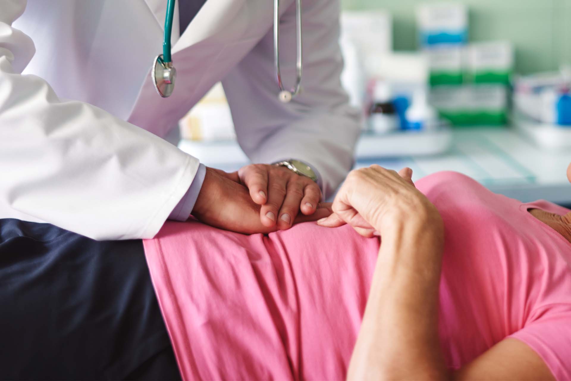Behandlung von Senkungsbeschwerden